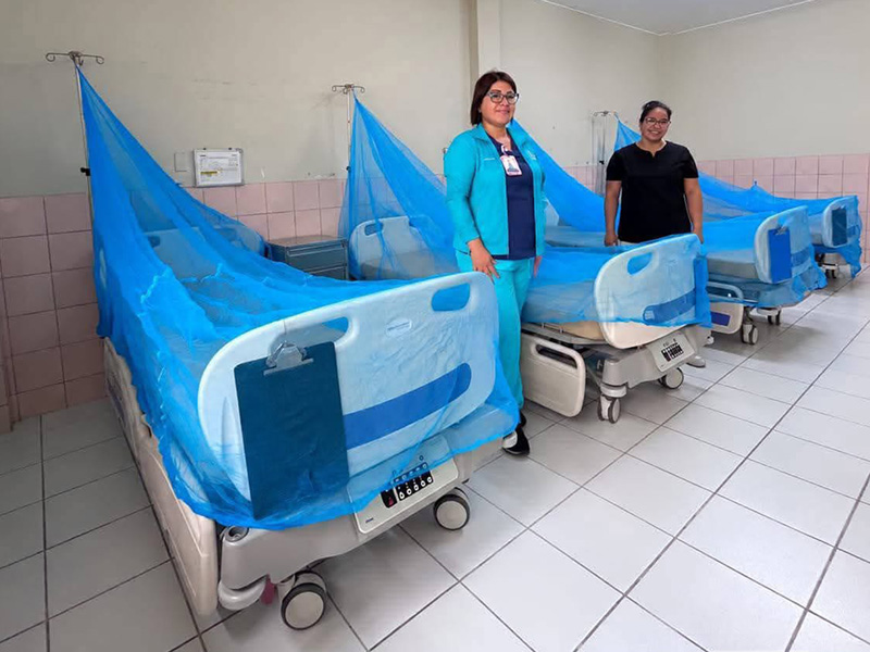 UPAO realiza labor extramuros para mejorar la salud - Los serumistas del hospital Walter Cruz Vilca visitan domicilios para promover estilos de vida saludable.